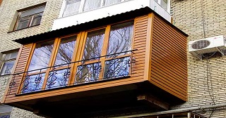 Внешняя отделка балкона Петрозаводск цена от 1046 руб. м/2.