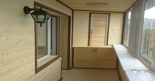 Отделка балкона под ключ Петрозаводск, цена от 5855 руб.